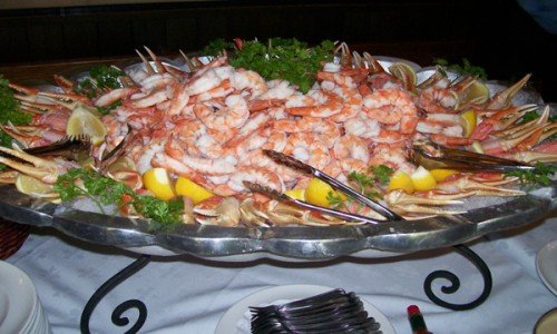 Jumbo Shrimp & Snow Crab Claws-600